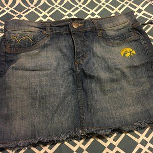 Iowa Hawkeyes Jean Skirt